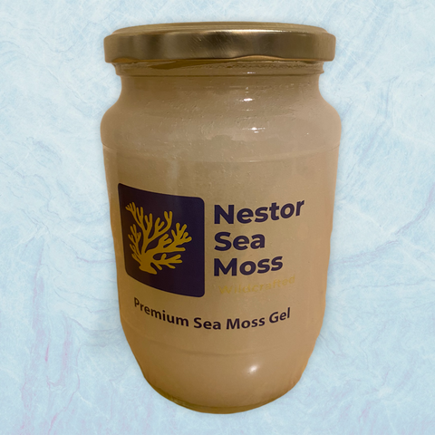 100% Organic Wildcrafted Gold Sea Moss Gel