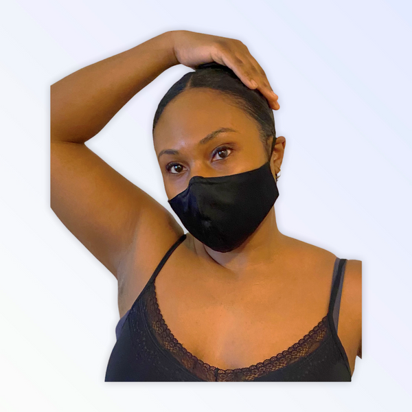 Luxury 100% Silk Face Mask