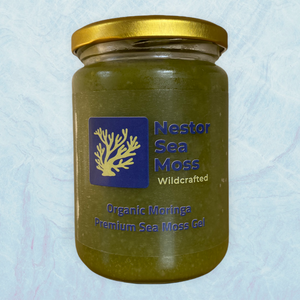 Organic Moringa Infused Sea Moss Gel