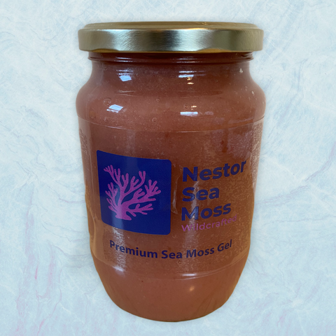 100% Organic Wildcrafted Purple Sea Moss Gel